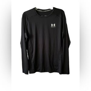 Men’s Under Armour Compression Long Sleeve Athletic Tee Black XL
